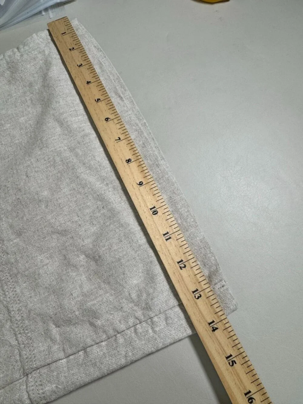 Banana Republic Wide Leg Cropped Linen Blend Pants size XS Flax Beige Minimalist